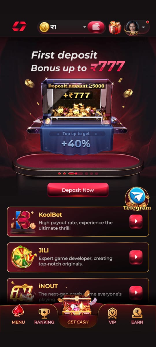 In7 App official logo for online gaming and secure login