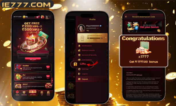 IN7 Game App daily bonus spin screen showing free rewards, coins, and spin wheel for users